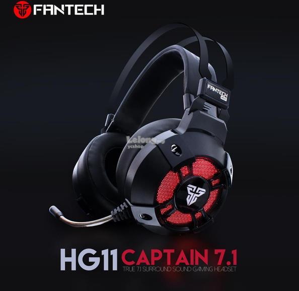 Fantech CAPTAIN 7.1 Gaming Headset (Black)