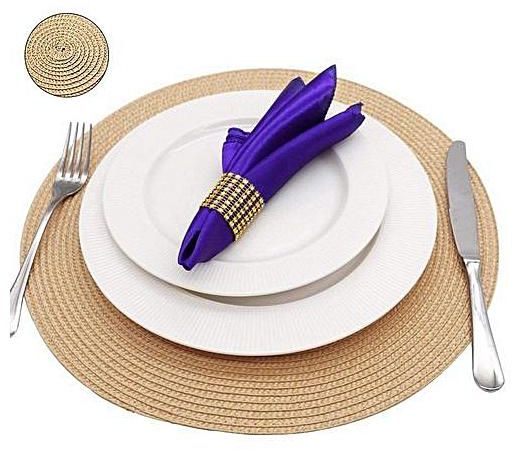 Generic Table Placemat Round Dining, Round Table Placemats