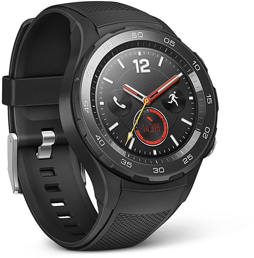 Huawei Watch 2 Smart Watch - WiFi, Carbon Black
