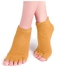 Pair Of 3 Non-Slip Open Toe Yoga Socks With Grips 24.00*4.00*16.00cm
