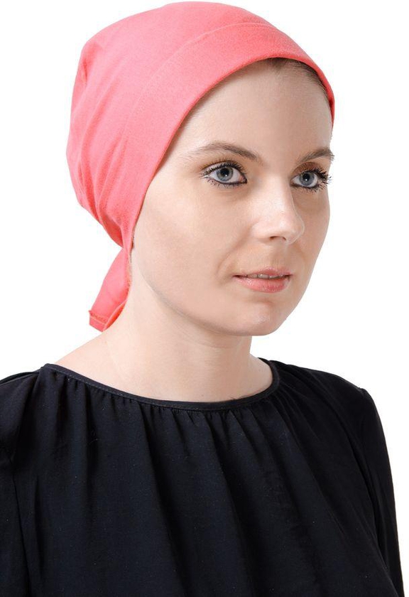 Tie Shop Egyptian Cotton Wide Headwrap - Pink - Free Size