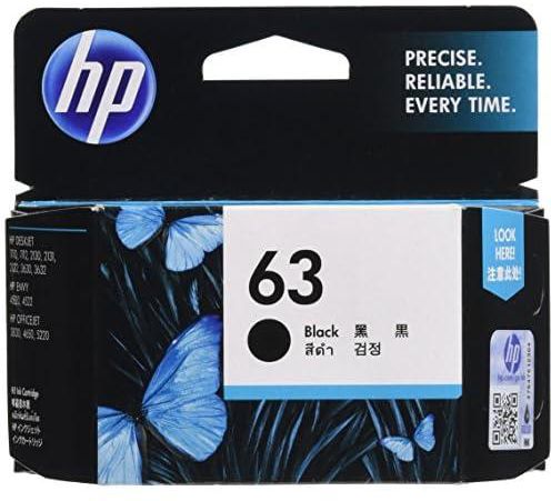 HP 63 Ink Cartridge- F6u62aa (Black)