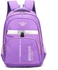 Kid's Backpack Unisex Color Blocks Zipper School Bag