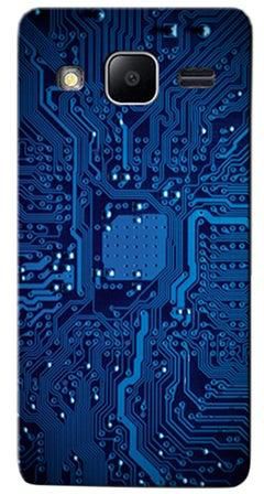 Combination Protective Case Cover For Samsung Galaxy J1 Mini Prime Circuit Board