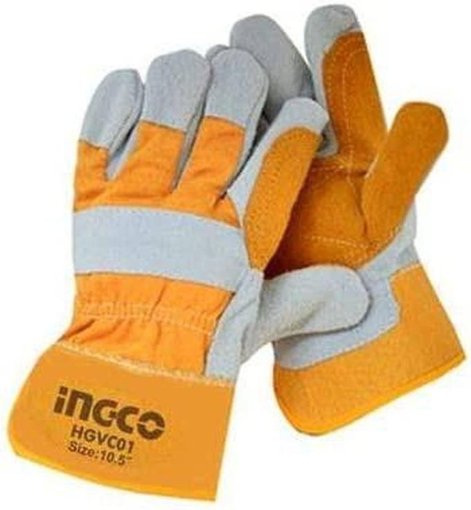 Ingco Leather gloves