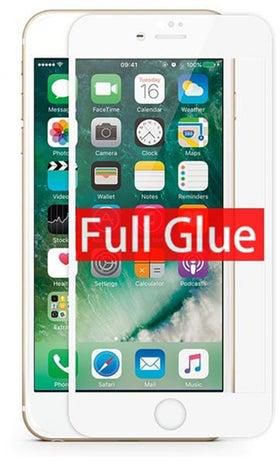 5D Tempered Glass Screen Protector For Apple iPhone 6 Plus / 6S Plus Clear/White