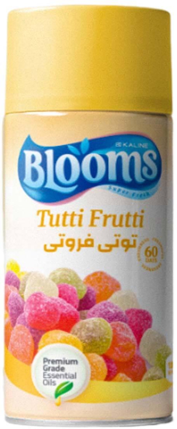 Blooms Air Freshener Replacement with Tutti Frutti Scent - 250 ml