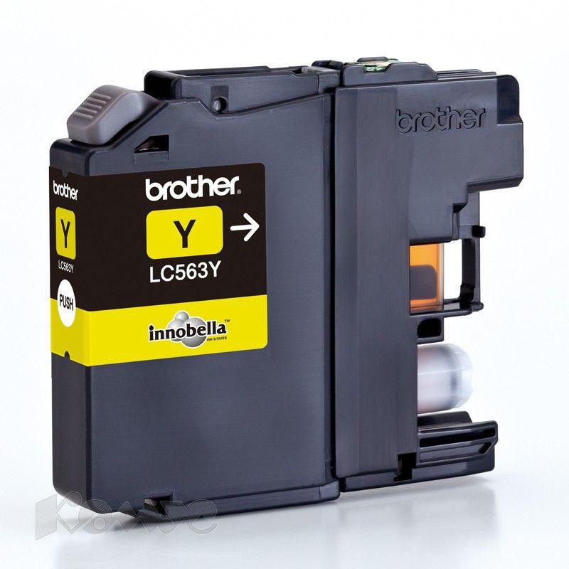 Brother Ink Cartridge, Yellow [LC563Y]