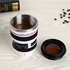 Coffee Camera Lens Mug White