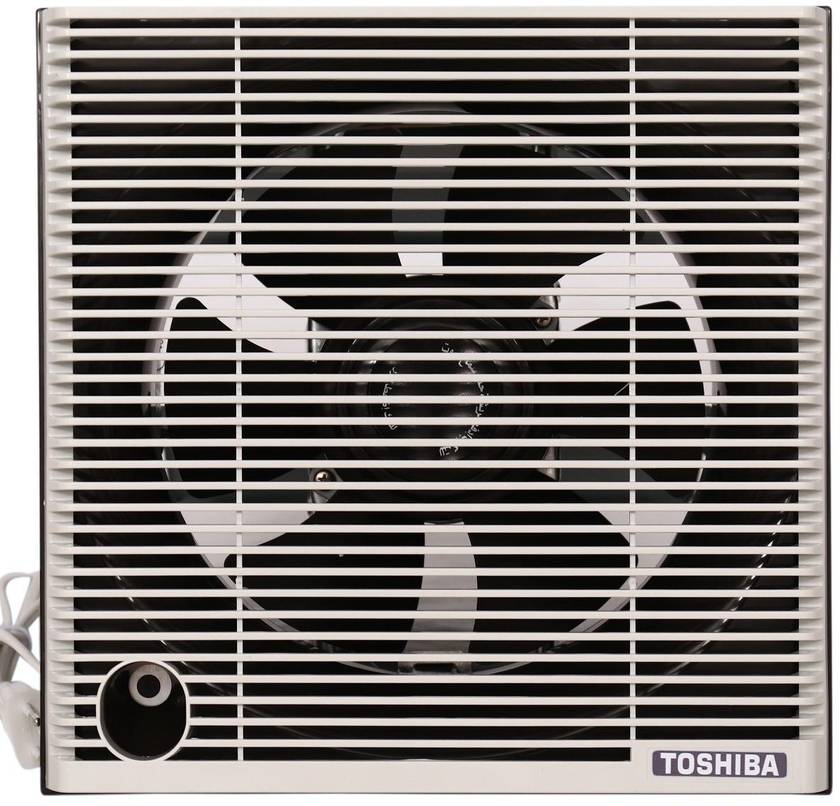 Toshiba Bathroom Ventilating Fan, 20 cm, White - VRH20S1