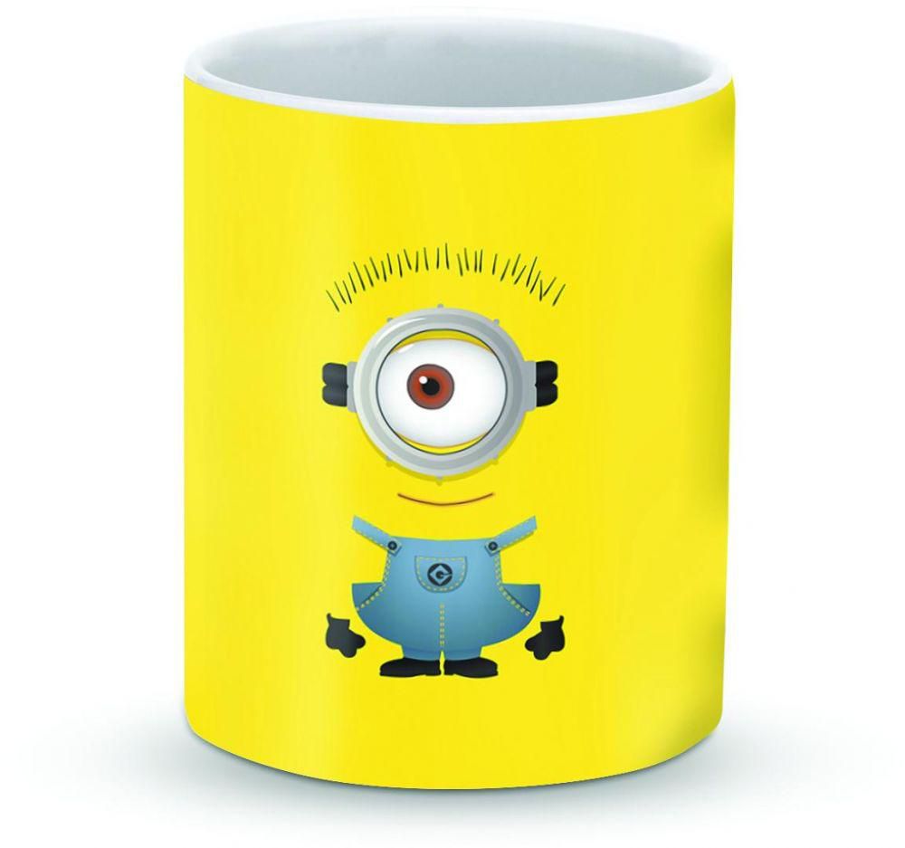 Stylizedd Mug - Premium 11oz Ceramic Designer Mug - Minion 4