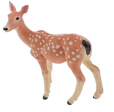 Magideal Realistic Sika Deer Wild Animal Figurine Model Action Figure Kids Toy Gift
