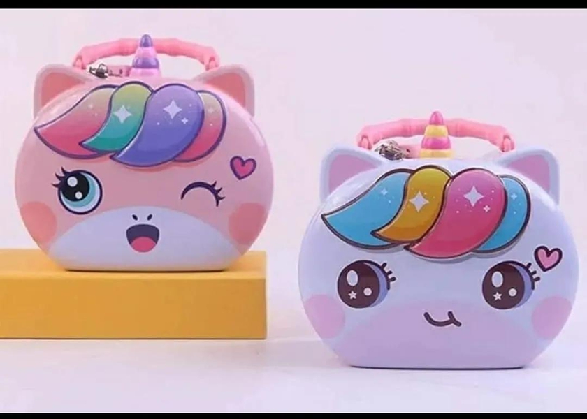 Cute Unicorn Piggy Bank for Adults Kids Save Money Bank Resin Cash Coin Box Attracting Money Jar Home Figurines Birthday Gift