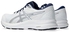 Asics GEL-CONTEND 8 Running Shoes for Men, 45 EU Size, 104 White/Blue Expanse