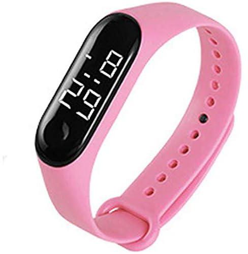 Digital Sports Watch for Kids/Teenagers with LED Screen Luminous Waterproof Touch Screen Watches Boys Girls