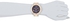 Michael Kors Two Tone Stainless Blue dial Dress Watch for Unisex MK5606
