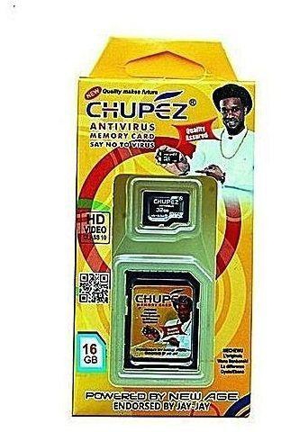 Chupez Memory Card 16GB With Anti-Virus Micro SD Card TF Class 10