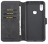 DG.MING Retro Oil Side Horizontal Flip Case For Xiaomi Redmi Note 6 Pro, With Holder & Card Slots & Wallet (Black)