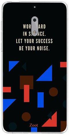 Skin Case Cover -for Nokia 6 Work Hard In Silence Work Hard In Silence