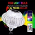 Color Changing LED Light With Wireless Bluetooth Speaker To Play Music With Remote Control