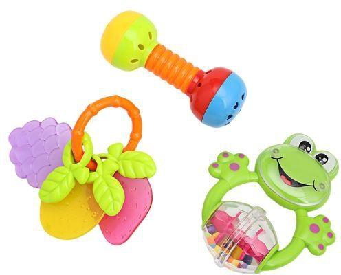 Generic 3pcs Baby Hand Shake Bell Ring Educational Toy - #3