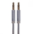 Iconz AUX Cable, 1 Meter, Silver - JCP1S