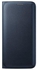 Samsung Galaxy S6 Edge Wallet Flip Cover,  Black