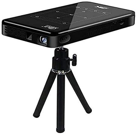 Handheld P09 Mini Smart Touch Projector 1500 Lumens Built in Battery 4000 Mah with HDMI USB and SD Input