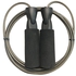 AngTop AT0616 - Steel Wire Jump Rope Foam - Black