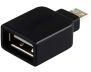 Smart OTG USB Host Adapter with Full Speed Data Transfer For Sony Xperia Z5 Premium Black