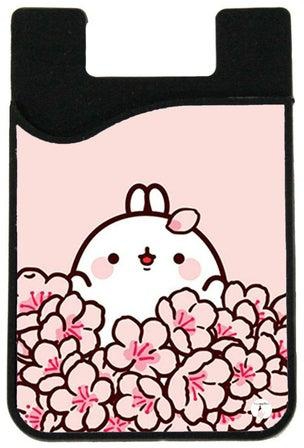Beautiful Rabbit Anime Printed Wallet Card Holder Pink/White/Black