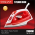 Sokany SK-YD-2111/مكواة بخار (بخار / جاف / بخاخ / تنظيف تلقائي) 2000 وا -أحمر