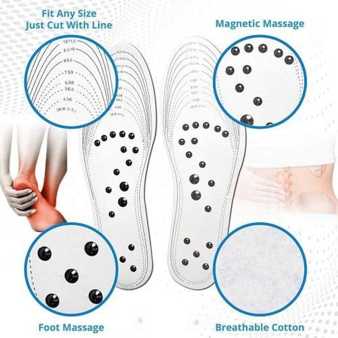Magnetic Compression Massage Insoles For Men Women Foot Massager Foot Therapy Pain Relief