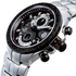 ساعة كاسيو اديفيس سوداء للرجال بسوار من الستانلس ستيل كرونوغراف - EFE-505D-1A