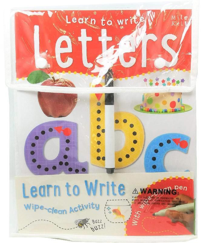 Learn to Write: Wipe-Clean Activity Pack - 10 Book Pack