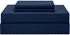 8pc Bedding Set with Duvet covers \u0026 4 pillow cases-Navy - 4 X 6FEET