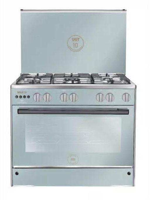 Unionaire C69SS-GC-447-F-SO-M13-2W-AL - Gas Cooker - 5 Burners - Stainless Steel