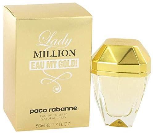Paco Rabanne Lady Million Eau My Gold! - perfumes for women - Eau de Toilette, 80ml