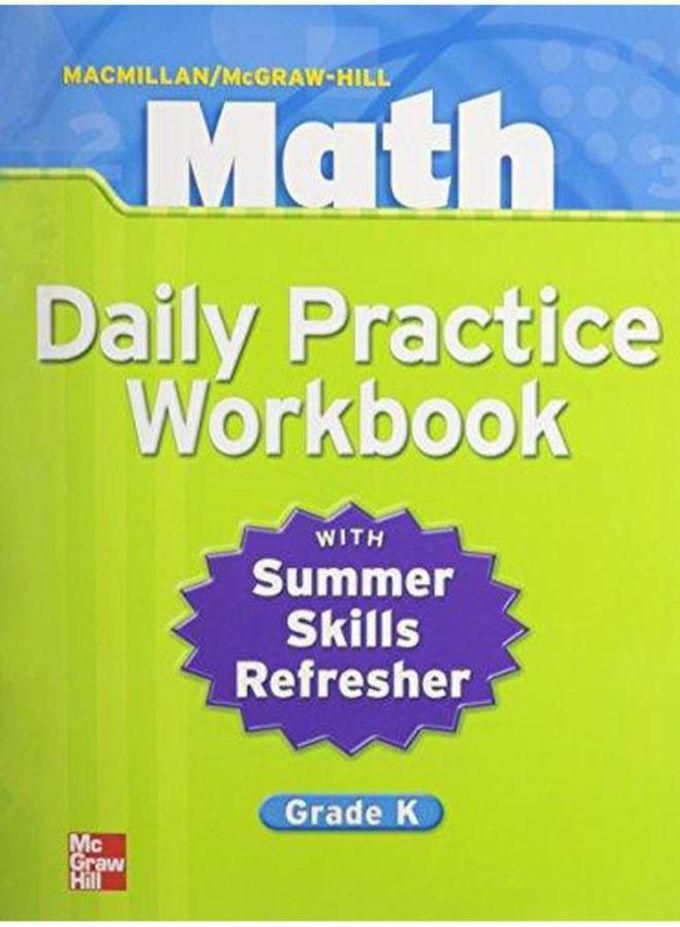 Mcgraw Hill Math: Daily Practice Workbook, Kindergarten ,Ed. :1