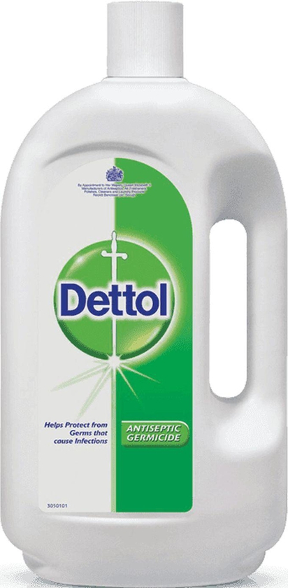 Dettol Antiseptic Liquid for First Aid, Surface Disinfection and Personal Hygiene-4L
