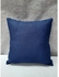 Classic Plain Throw Pillow Navy Blue