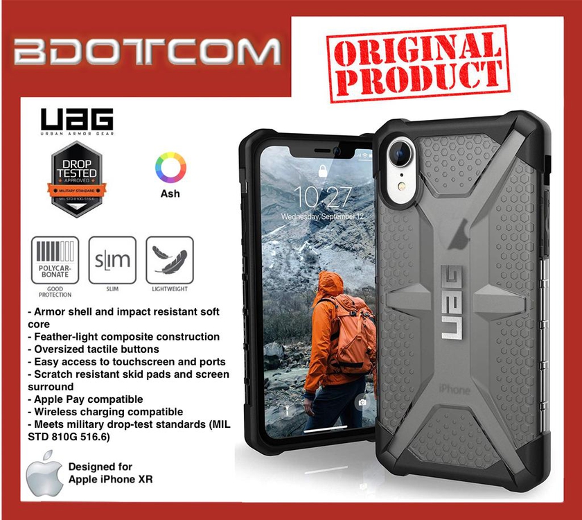 UAG Plasma Series Protective Case for Apple iPhone XR (4 Colors)