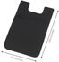 Fashion Adhesive Sticker Back Cover Card Holder Case Pouch For Cell Phone Black