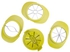 قطاعة فاكهة متعددة الاستخدامات من الإستانلس ستيل أخضر 0.5كغم