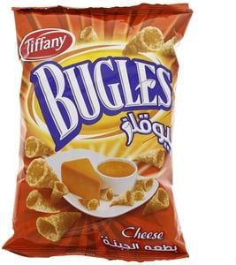 Tiffany Bugles Cheese Chips 75g