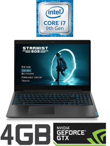 Lenovo IdeaPad L340-15IRH Gaming Laptop - Intel Core I7 - 16GB RAM - 1TB HDD + 256GB SSD - 15.6-inch FHD - 4GB GPU - DOS - Black
