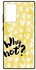 Quote Printed Case Cover For Samsung Galaxy Note20 Ultra Yellow/White/Black