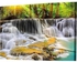 Modern Canvas Tableau - Beautiful Falls Multicolour 70*100cm
