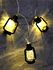 1.5M 10LED Atmosphere Decorative Lamp String Lights Retro Kerosene Lamp Modeling Power Supply By Battery Box