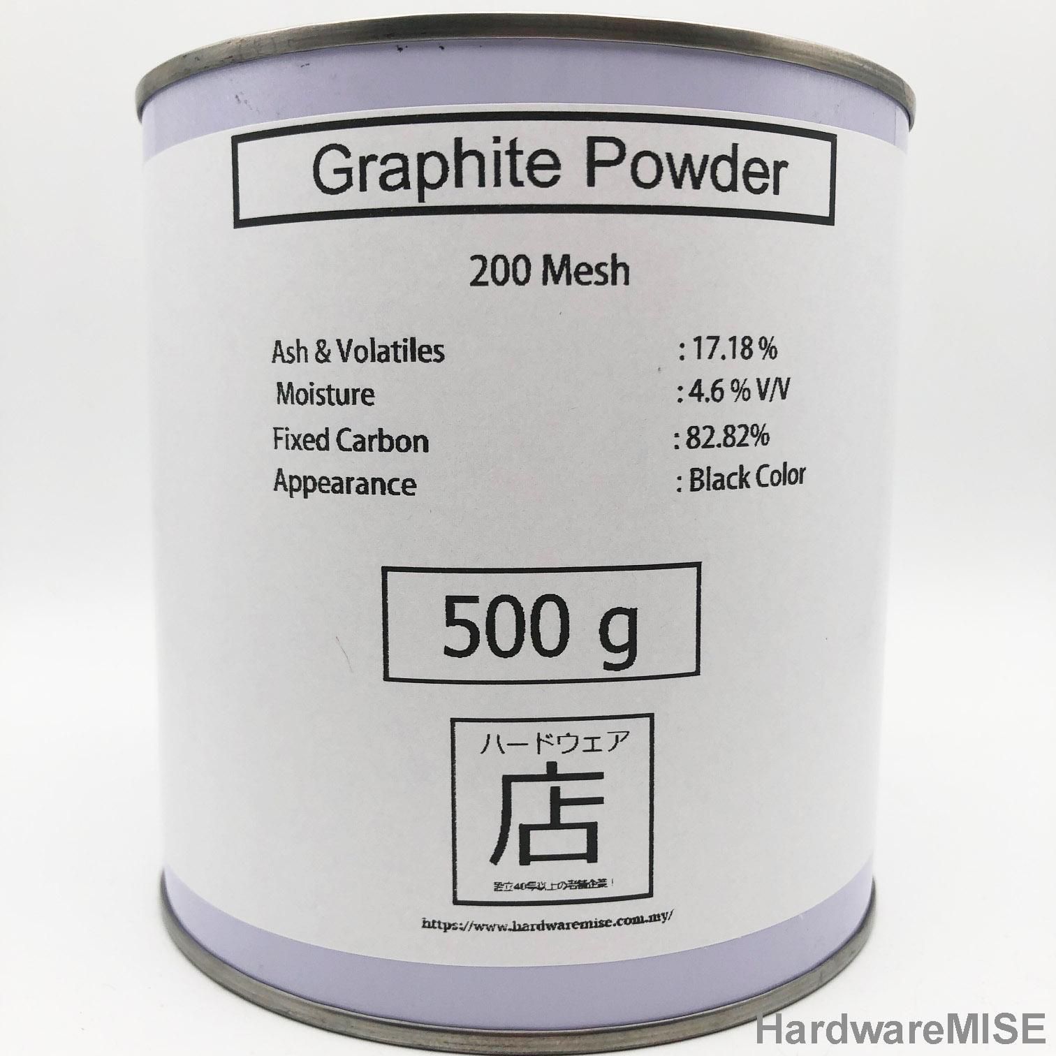 Graphite Powder 500g Dry Graphite Natural Ultra Fine Conductive Carbon Graphite for Door Locks